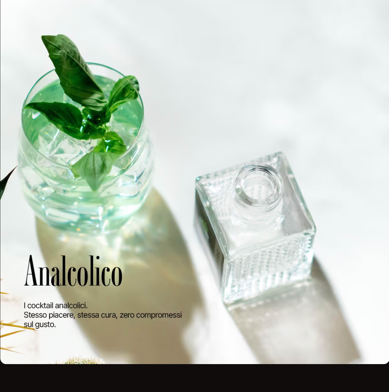 Pagina dedicata ai cocktail analcolici